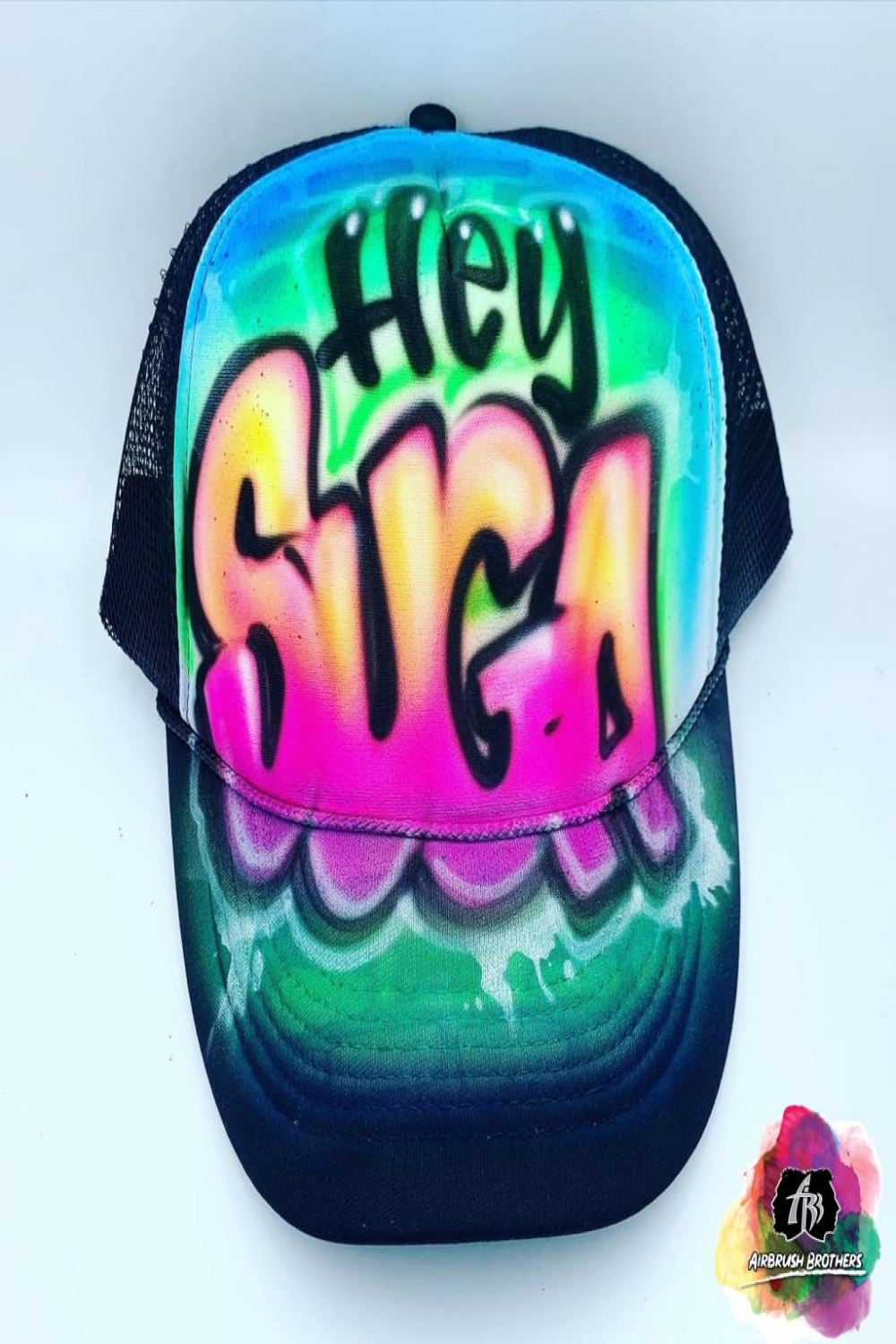 Airbrush Graffiti Hat Design – Airbrush Brothers