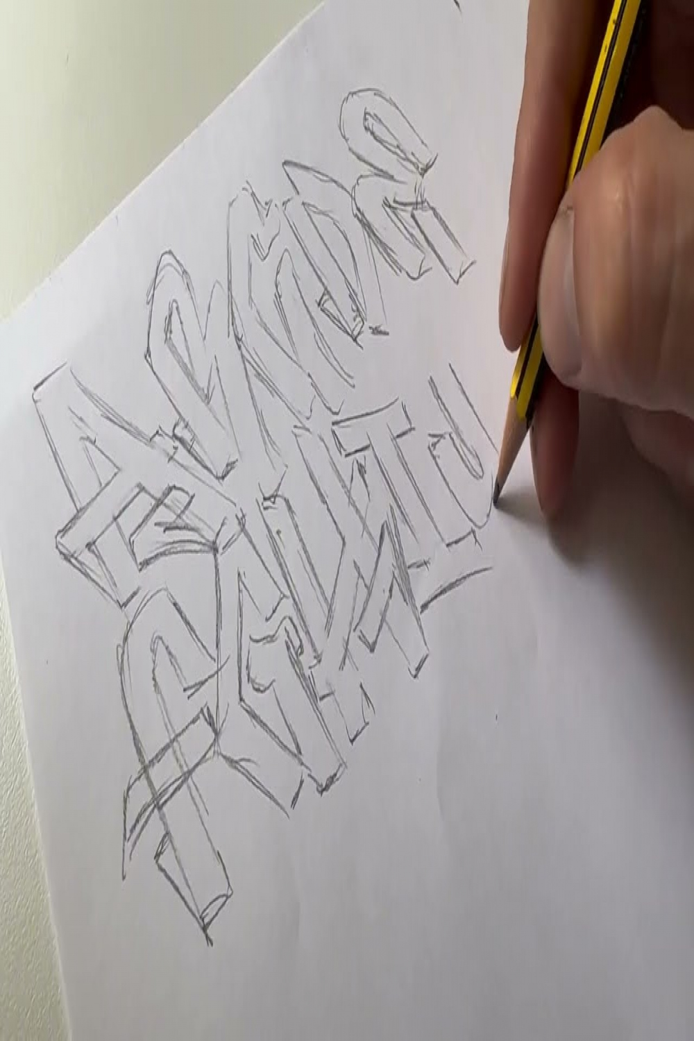 Aprende a crear tu propio tag de graffiti: Tutorial y alfabeto completo  #graffiti