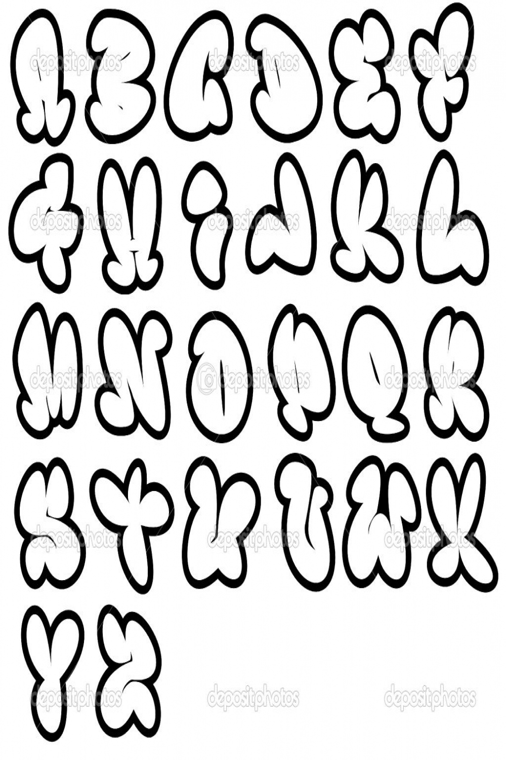 Cute Fonts #wedesignla  Graffiti font, Lettering alphabet