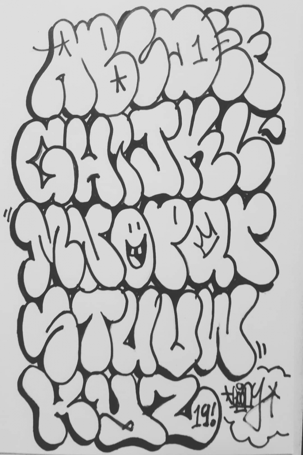 Dedo Davinci Dode on Instagram: “Back to oldschool #Throwie