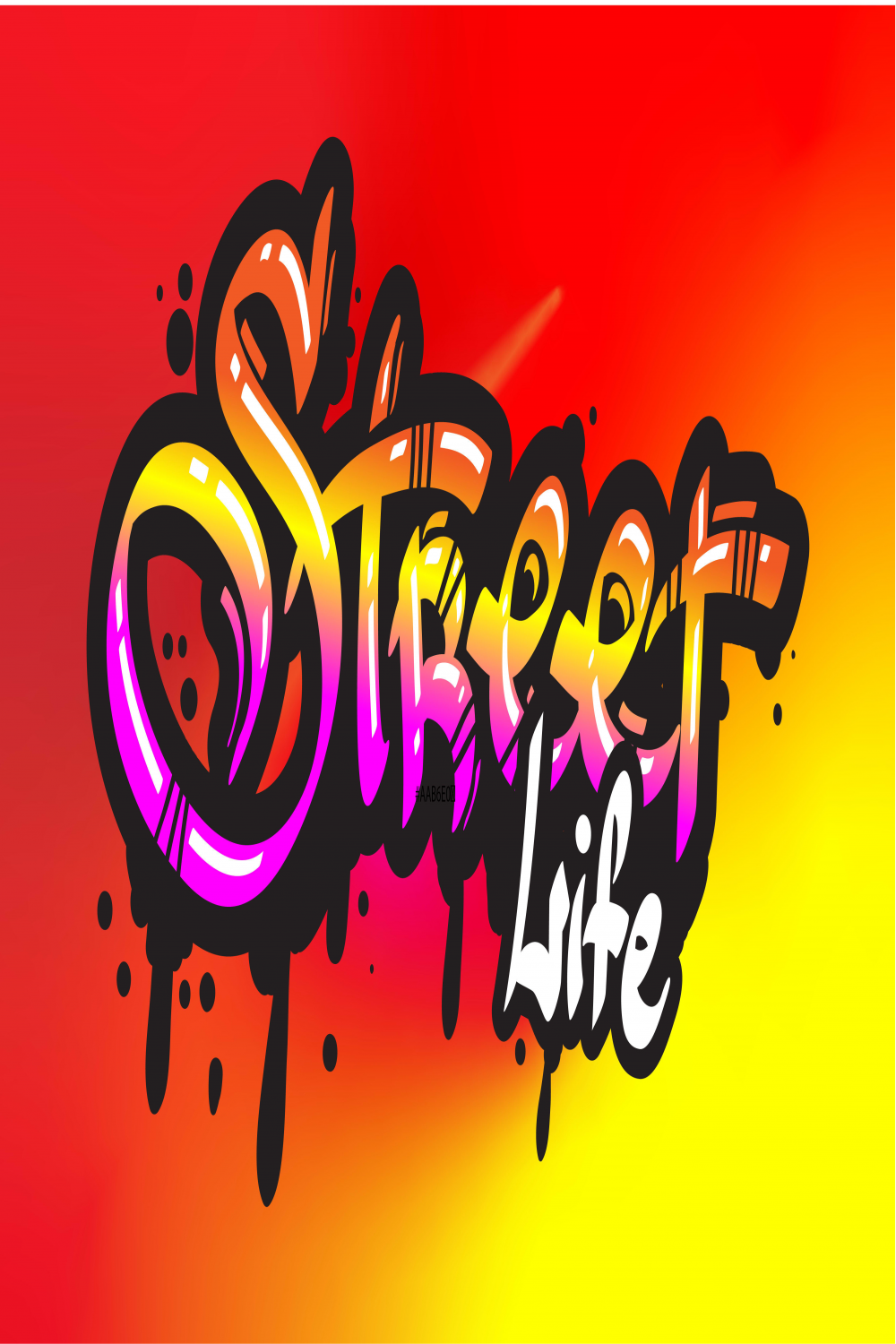 design original graffiti logo and graffiti style your word