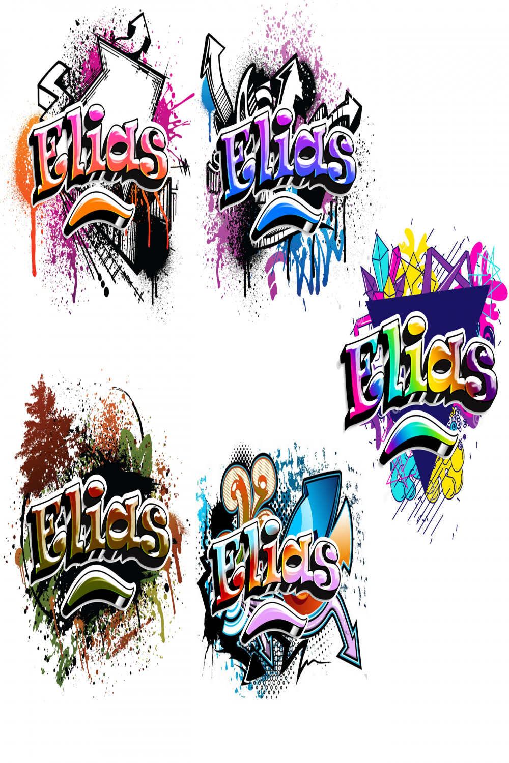 Digitaler Download Personalisierte Graffiti Namen Druck Wand - Etsy