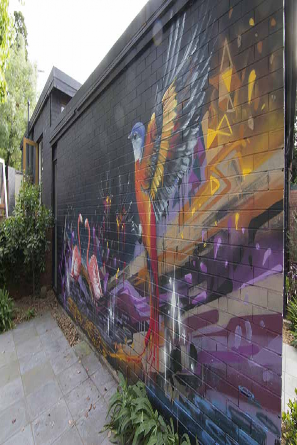 Exterior Wall Murals - PORTFOLIO - SET IT OFF - Street Art Melbourne