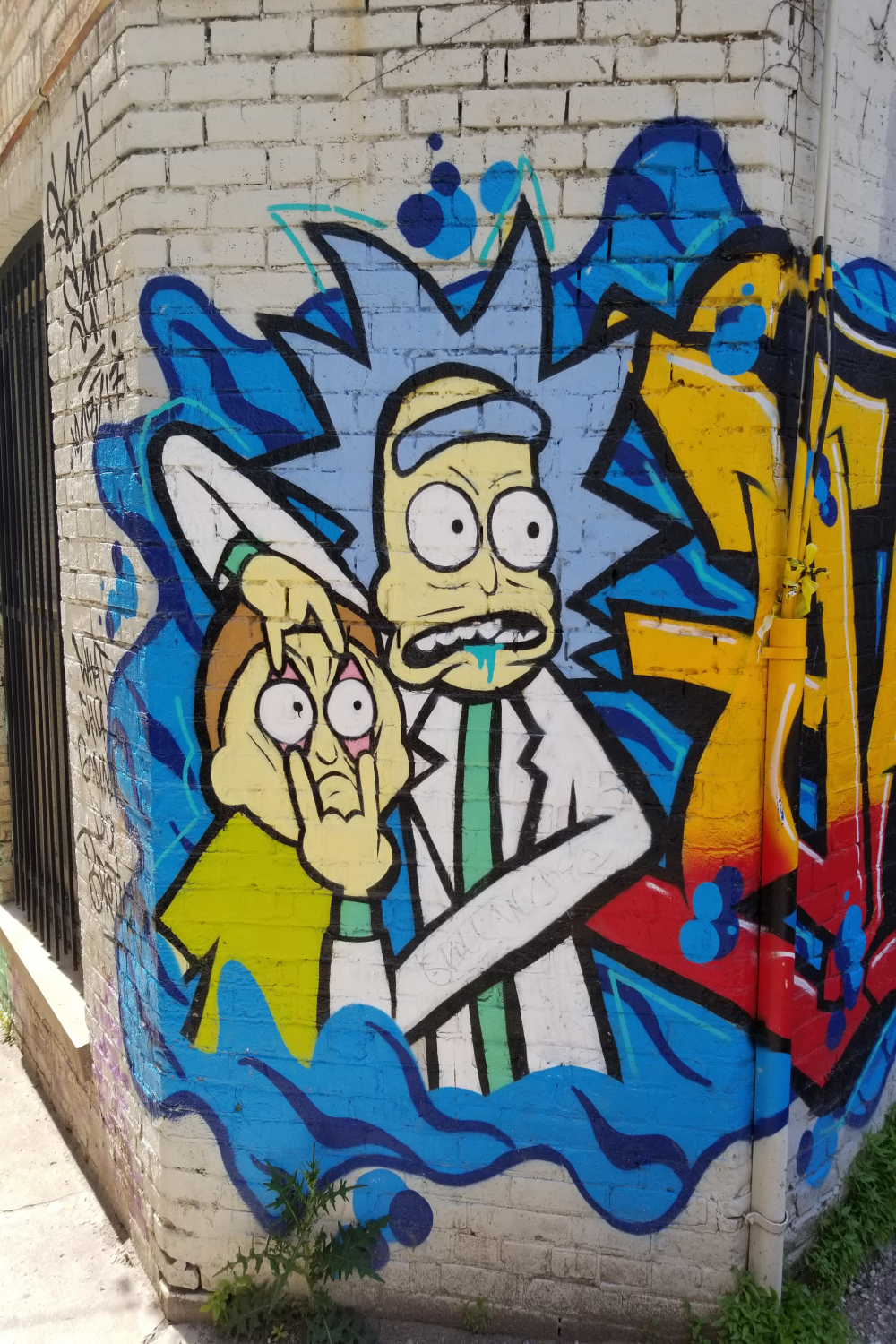 Found some Rick and Morty street art today : r/rickandmorty