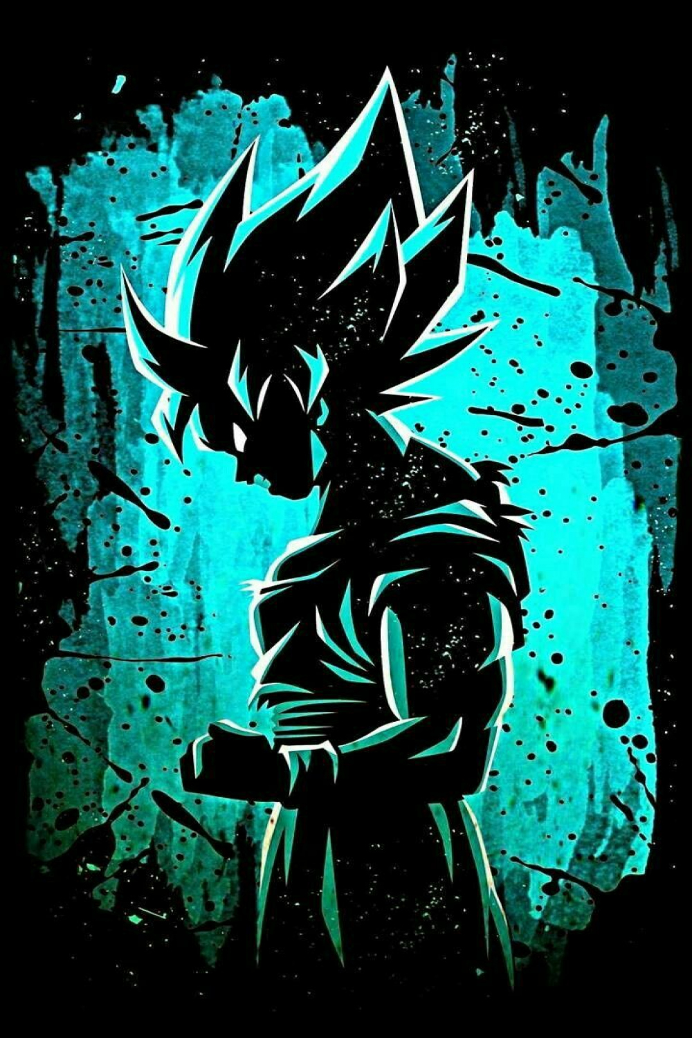 Goku wallpaper art  Dragon ball wallpapers, Anime dragon ball