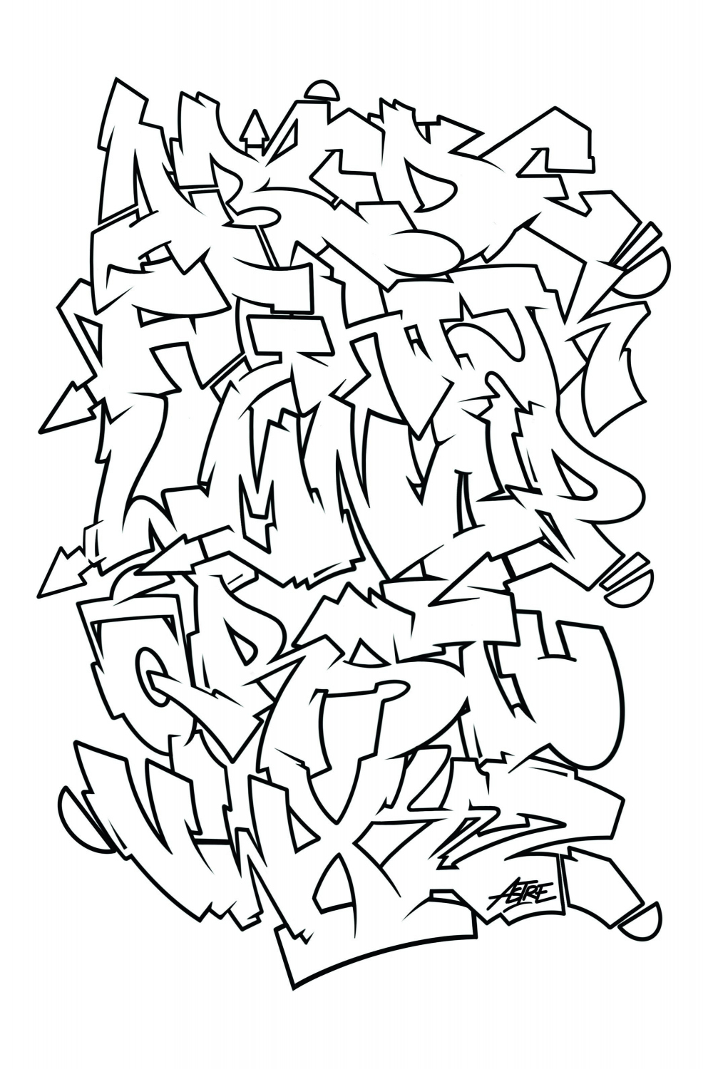 Graffiti Alphabet