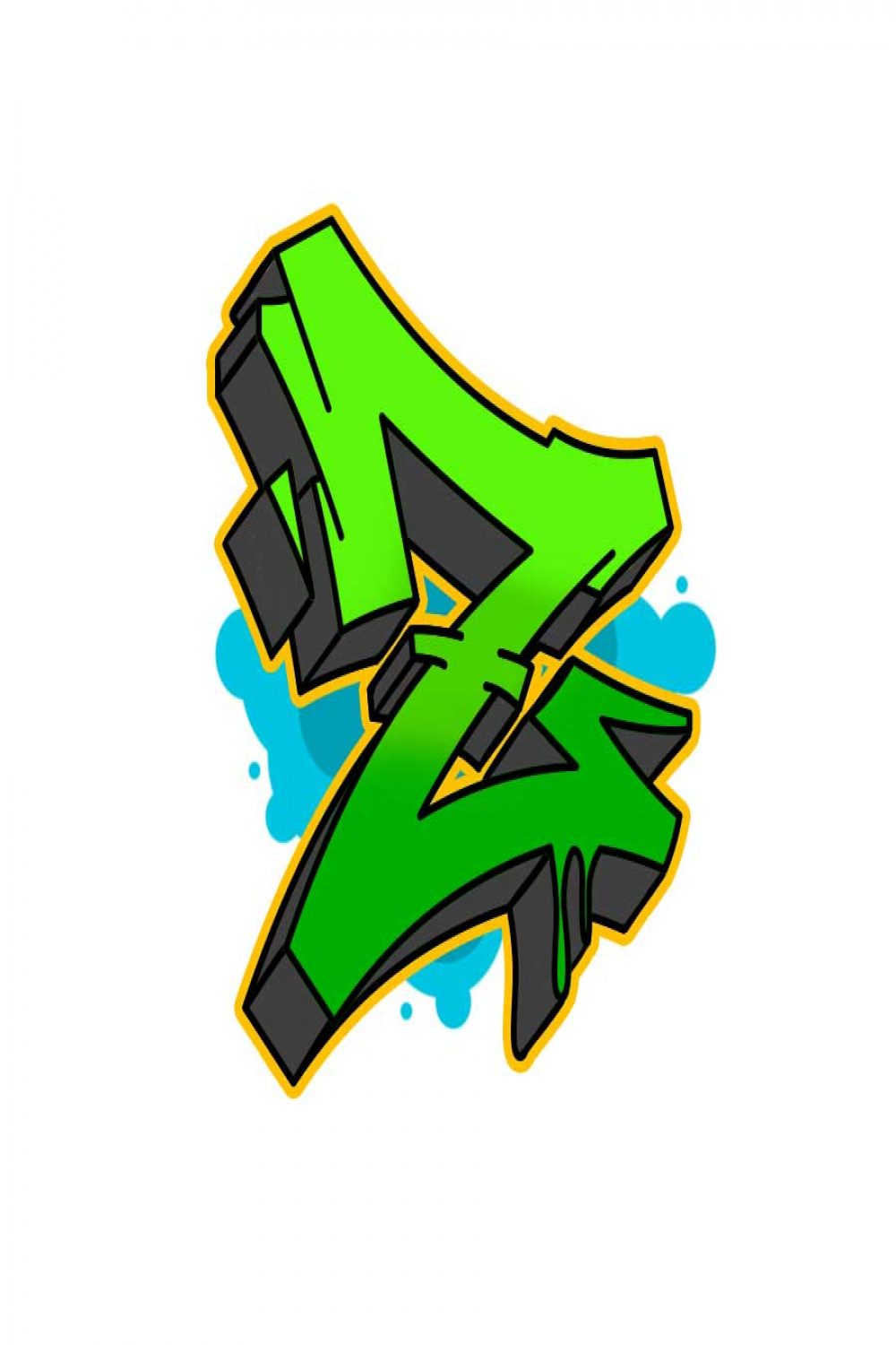 Graffiti-Buchstabe Z: Bilder zur inspiration & Tutorial  Graffiti