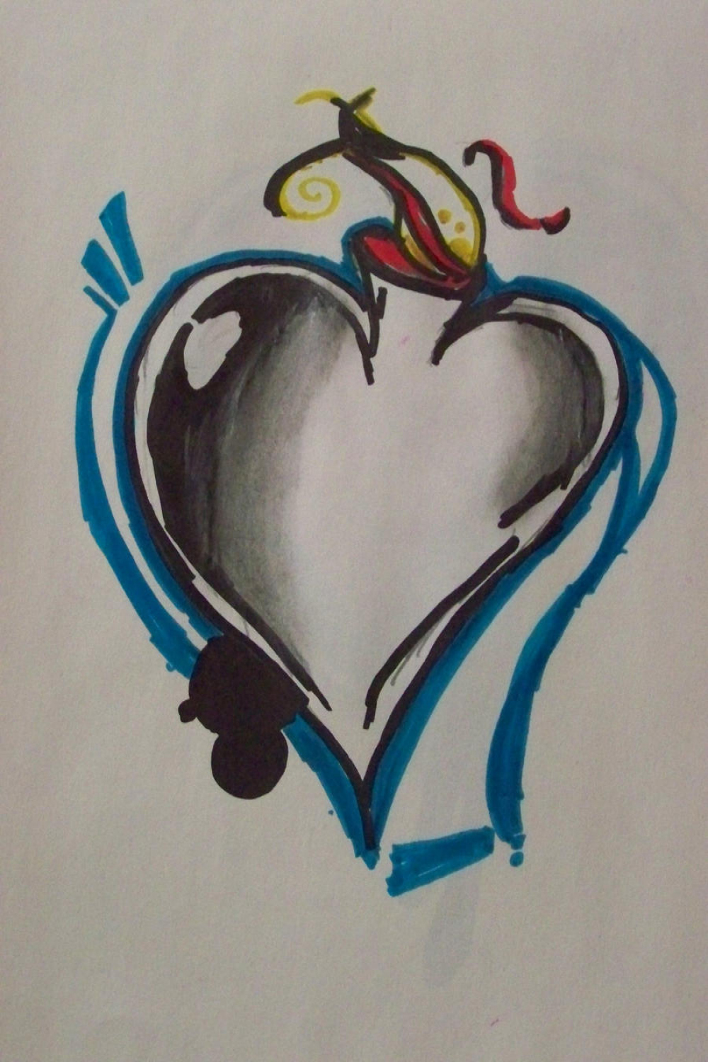 Graffiti Heart by shaneEgirlo on DeviantArt