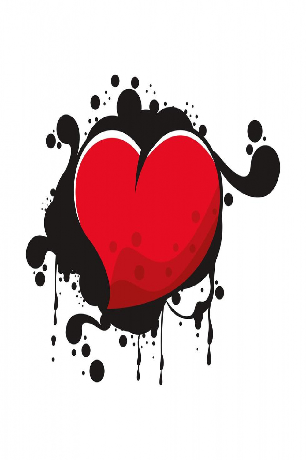 Graffiti Heart Vector Art, Icons, and Graphics for Free Download