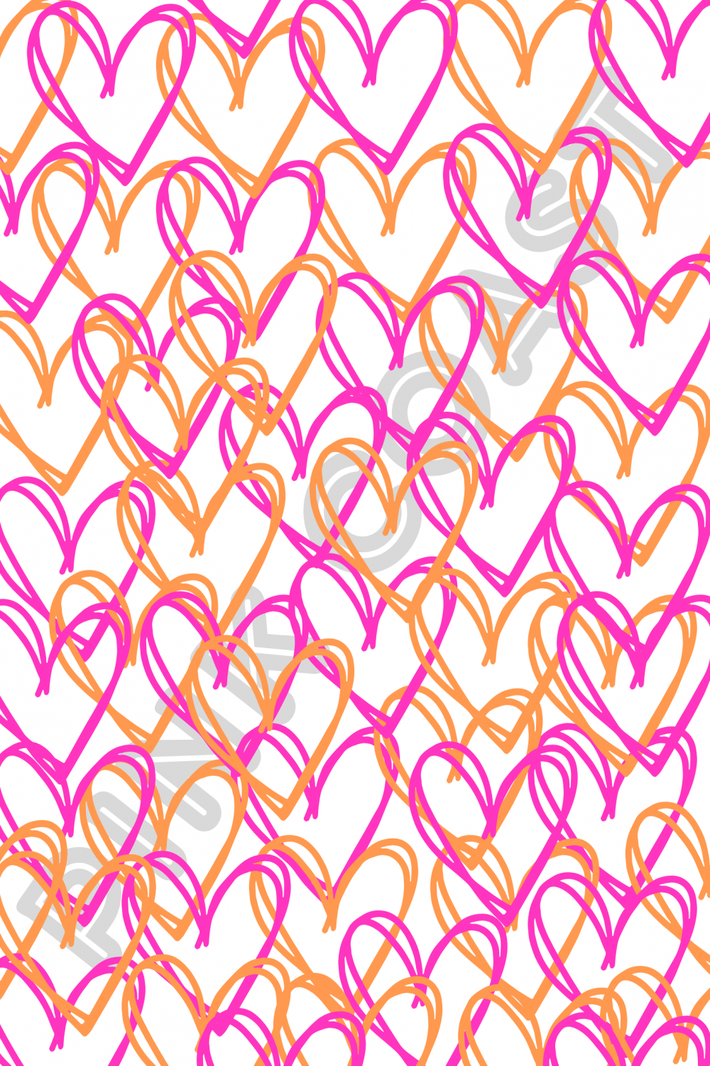 Graffiti Hearts ☻ Print