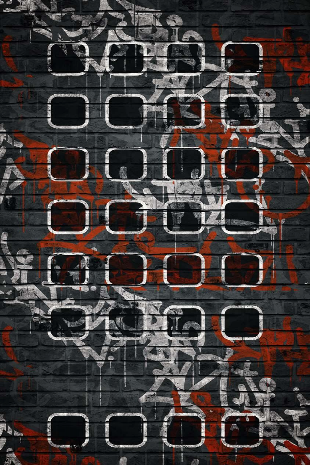 Graffiti iOS App Dock Wallpaper - iPhone Wallpapers  Iphone