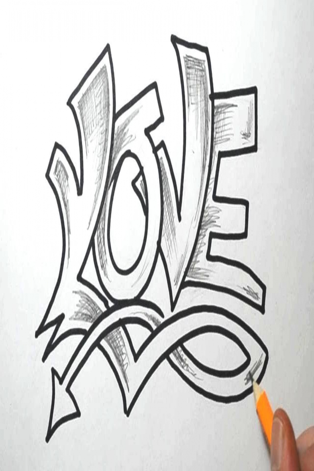 Graffiti Schrift Love NEU Stile  Graffiti lettering, Graffiti