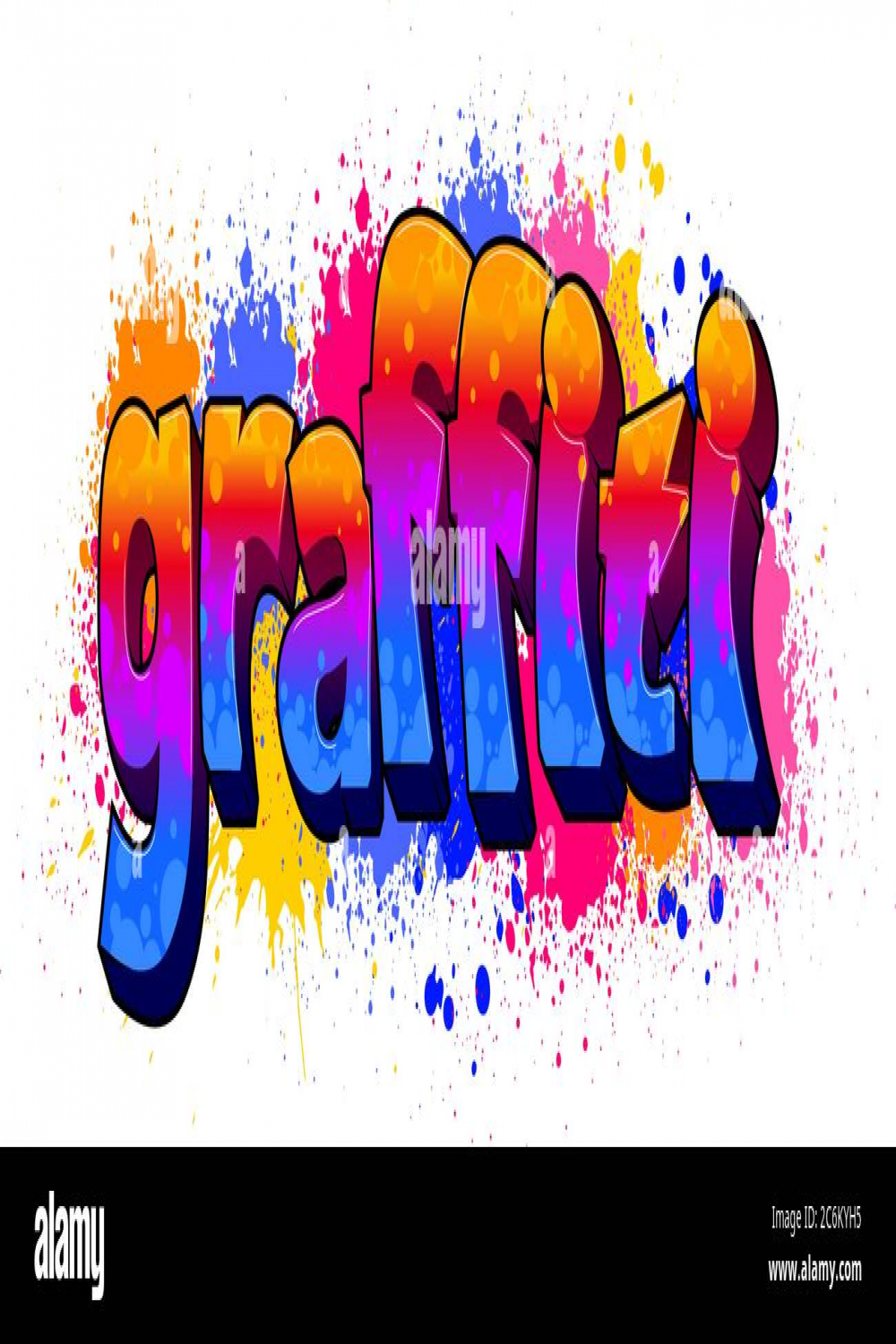 Graffiti Text Logotype Design Stock Vector Image & Art - Alamy