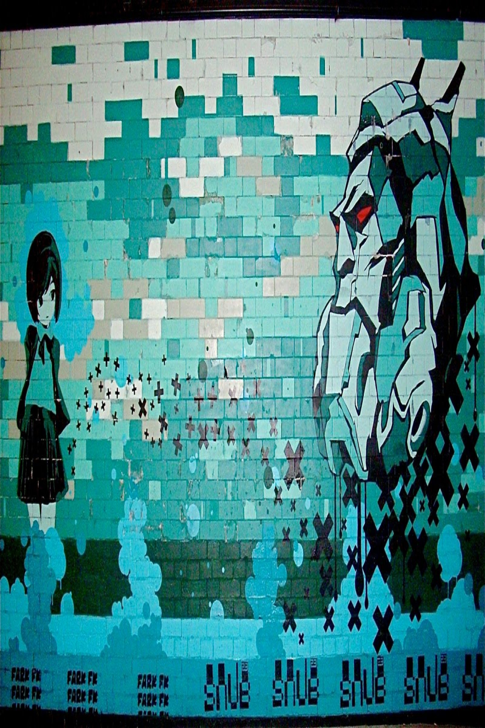 Graffiti Wallpaper Anime Street Art  Graffiti wallpaper, Japanese