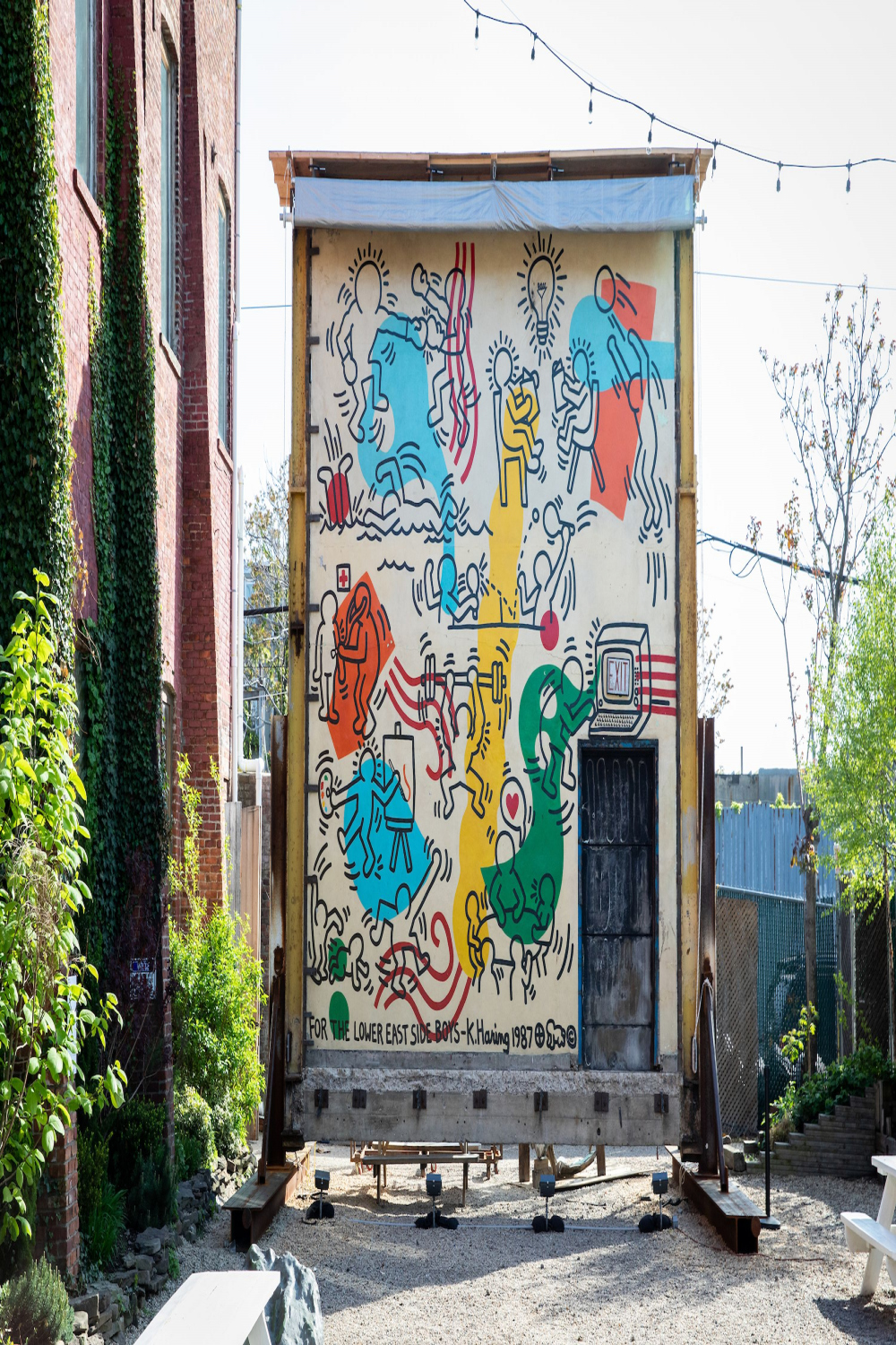 Keith Haring: Boys Club Mural