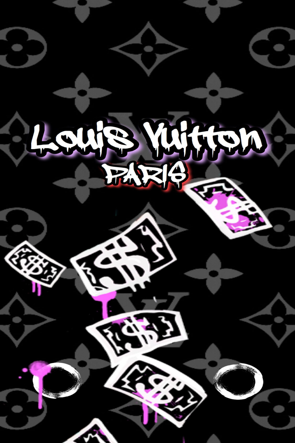 Louis Vuitton graffiti iPhone X wallpaper by T¥L£R purdy  Louis