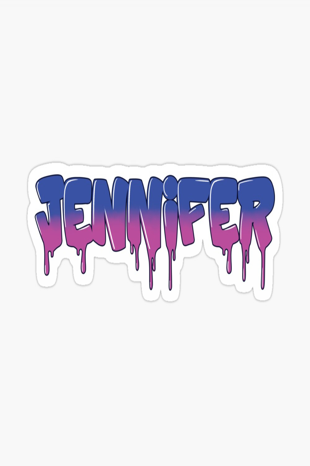 Magnet for Sale mit "Jennifer-Namens-Graffiti" von MCustoms