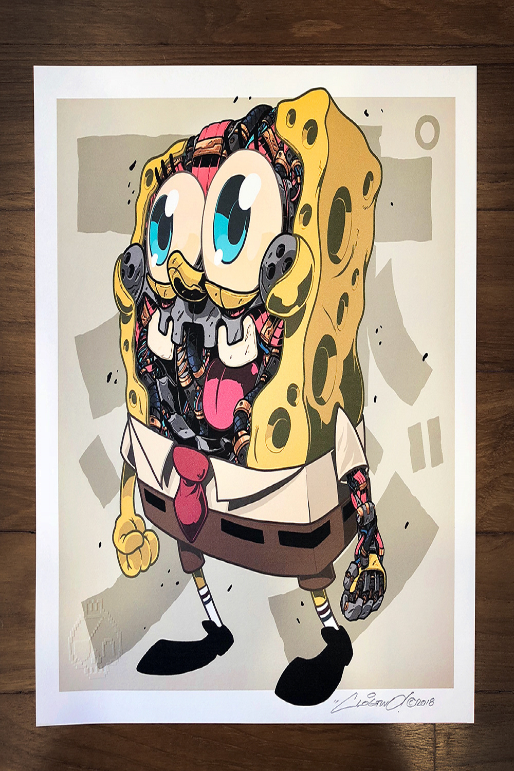 MECHASOUL SPONGEBOB auf Behance