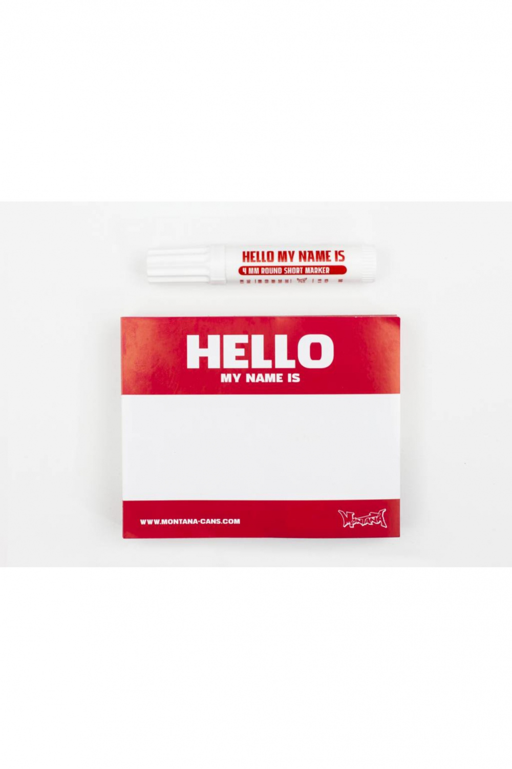 Montana HELLO MY NAME IS Sticker Pack