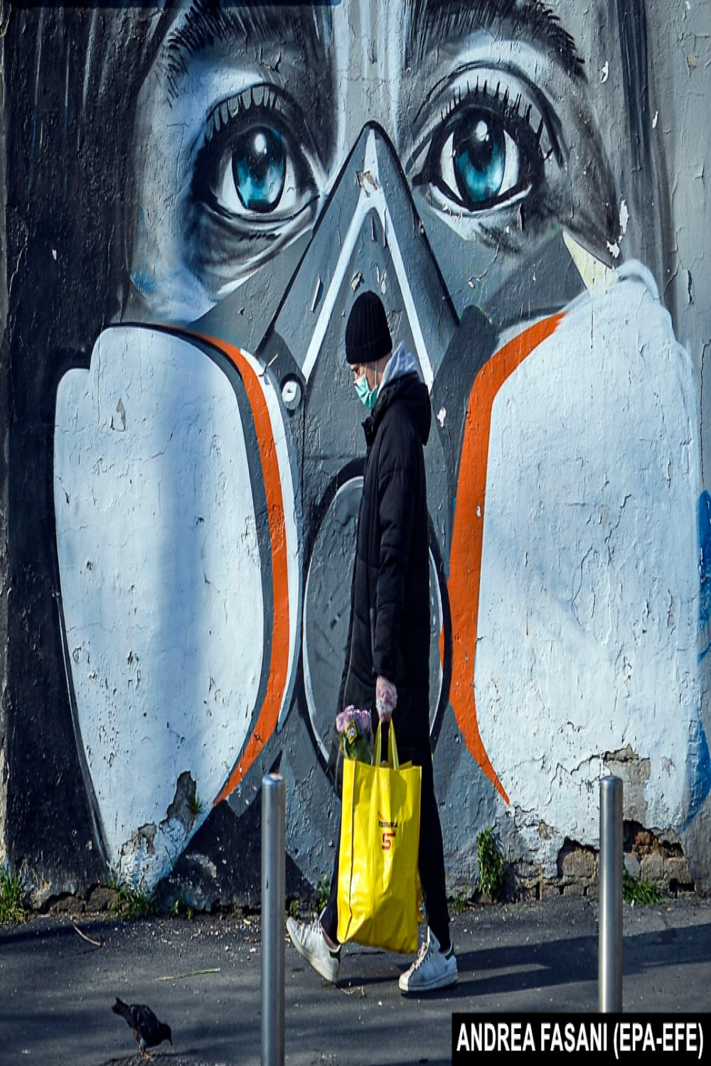 Mural Masks: Coronavirus Inspires Global Graffiti