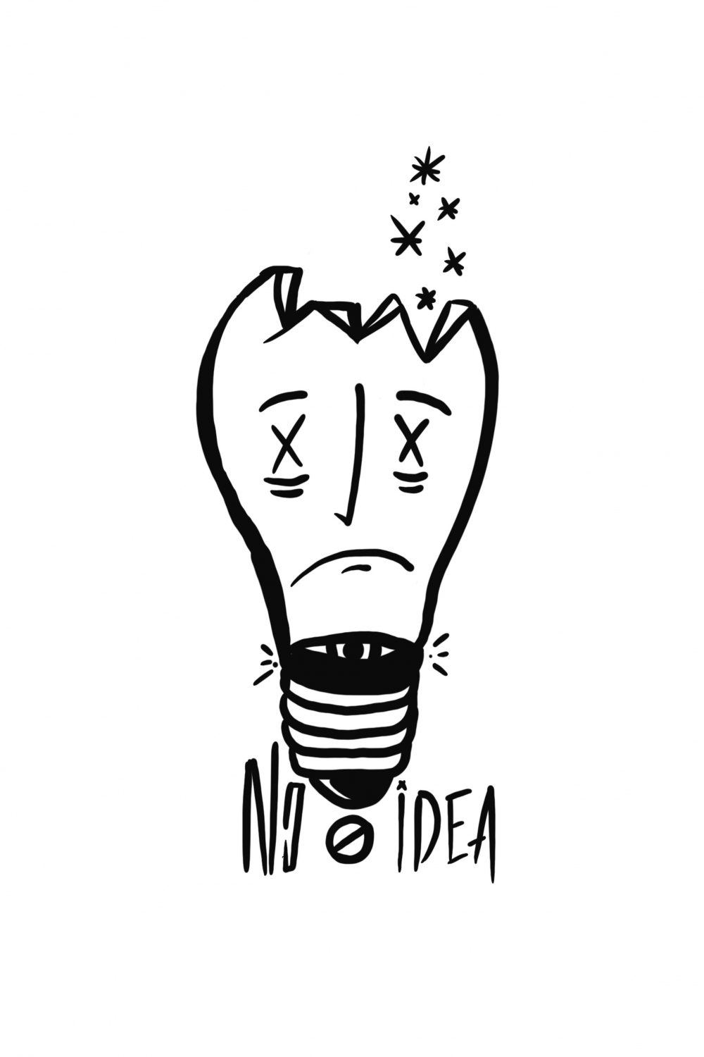 no idea and bright idea  Art tattoo, Graffiti art, Tattoo drawings