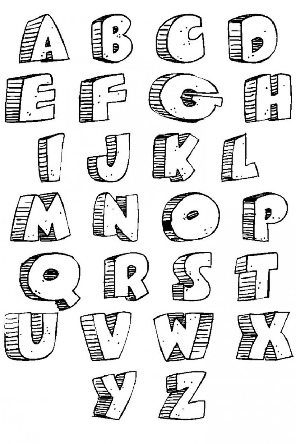 Pin by Jamie H on Numbers and Letters  Lettering alphabet, Cool