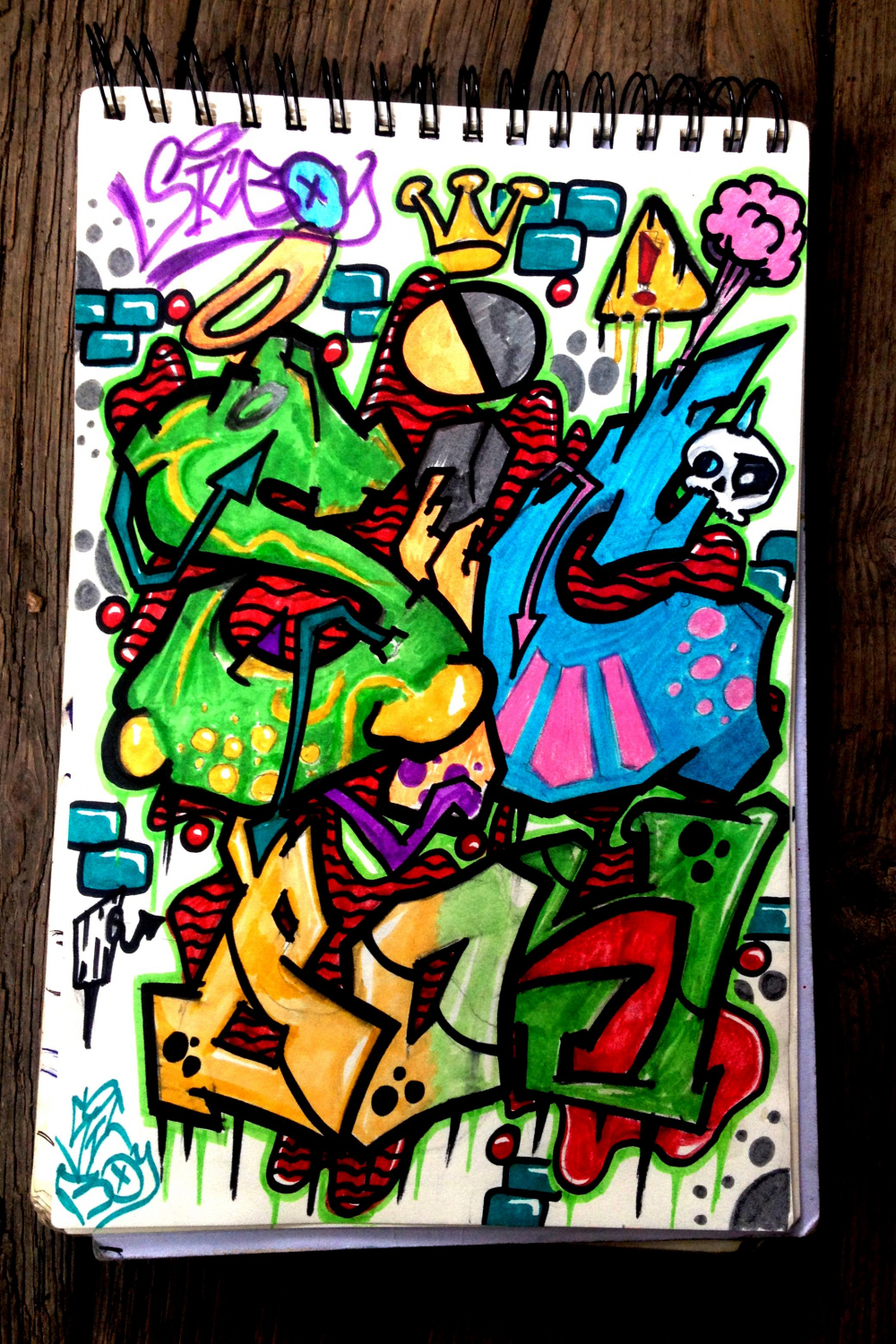 Pin by Kelli Garner on graffiti bedroom  Graffiti drawing