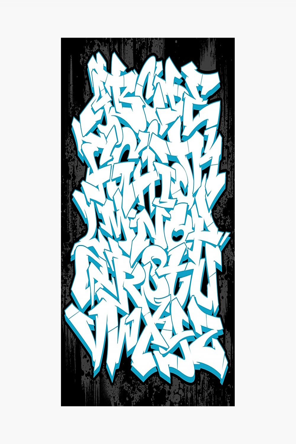 Poster for Sale mit "Graffiti-Alphabet" von trev  Redbubble