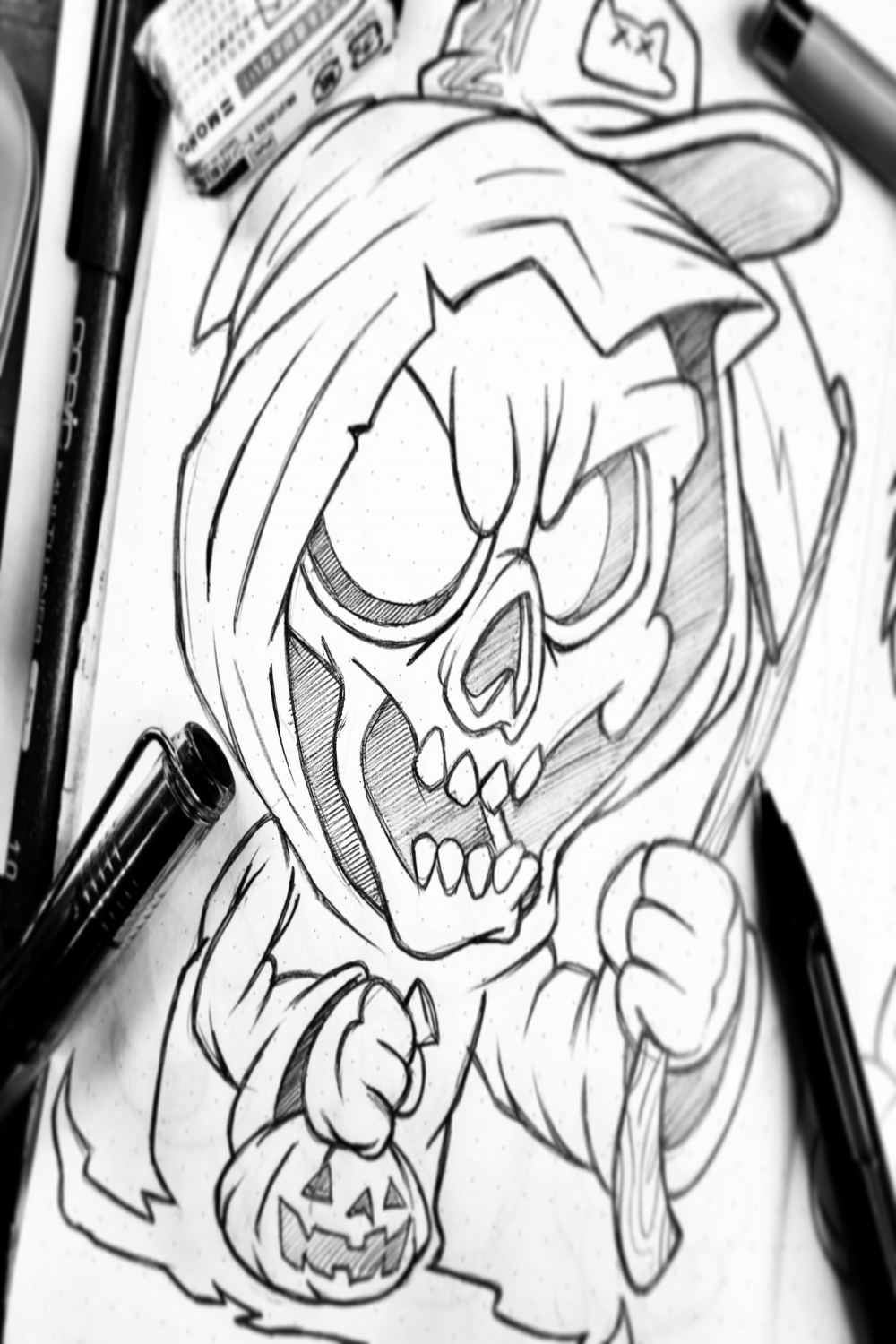 Reaper  Graffiti drawing, Graffiti cartoons, Graffiti characters