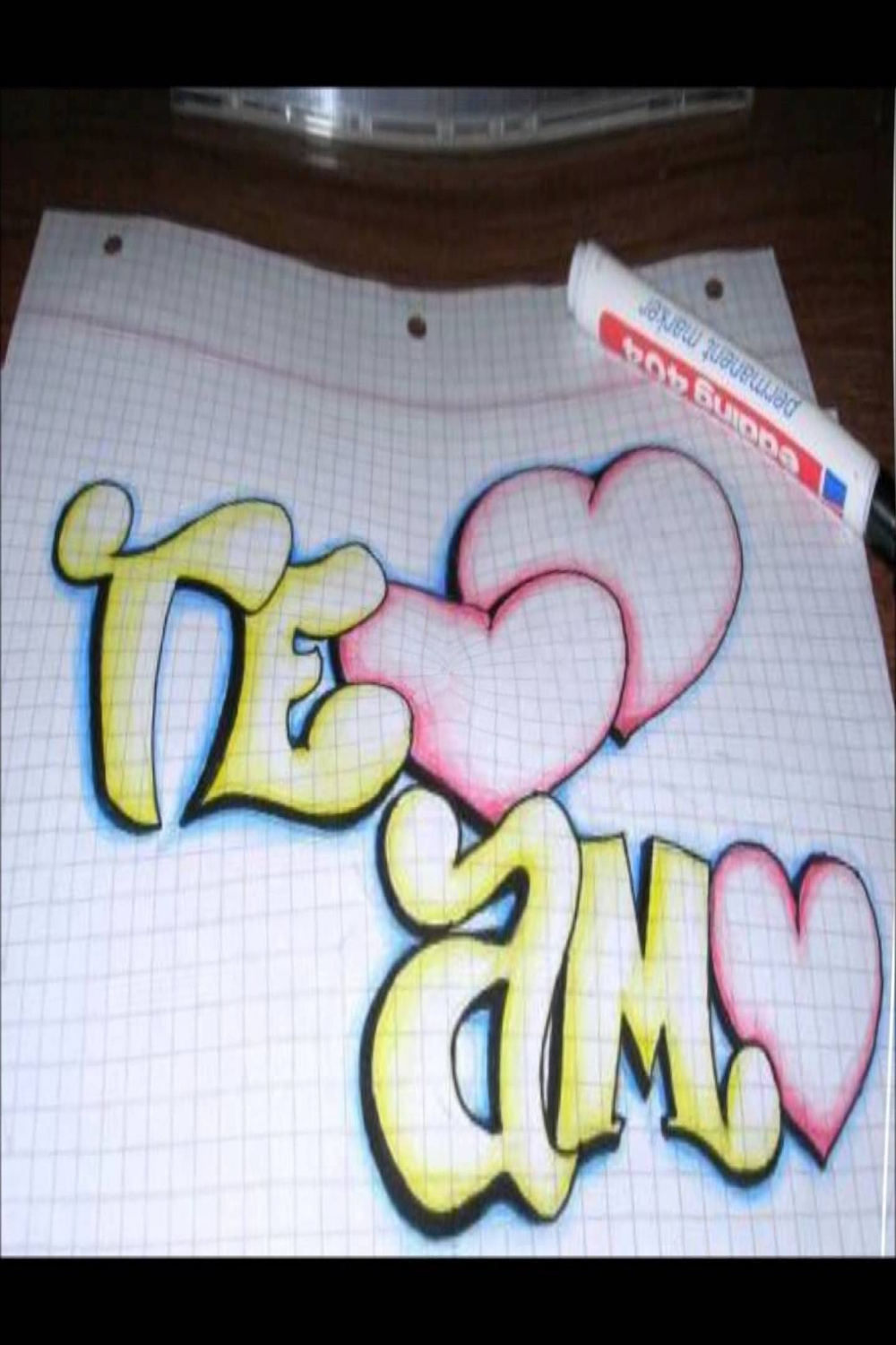 Resultado de imagen para janeth graffiti  Dibujos de amor