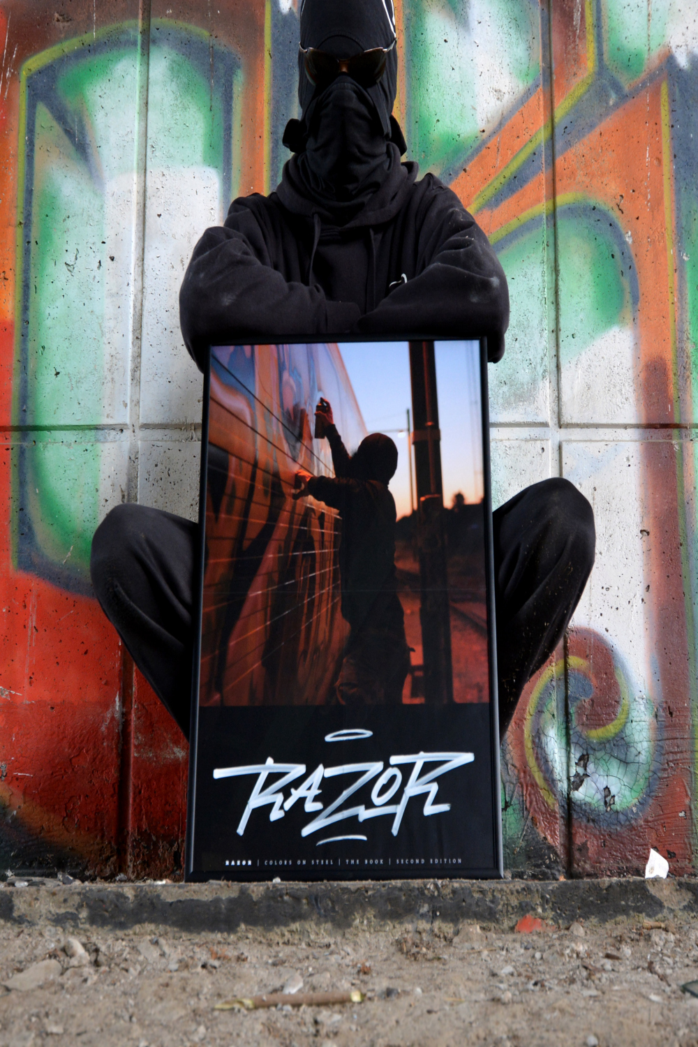 signed RAZOR Poster (mit Falz) – Razor Graffiti Shop