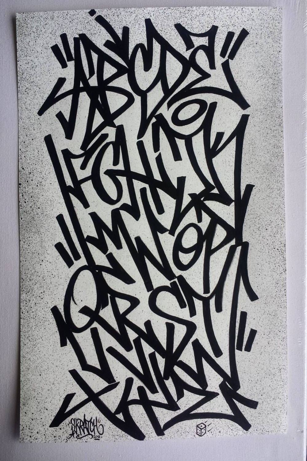 skratch #alphabet #tag #calligraphy #graffiti #graffitilettering