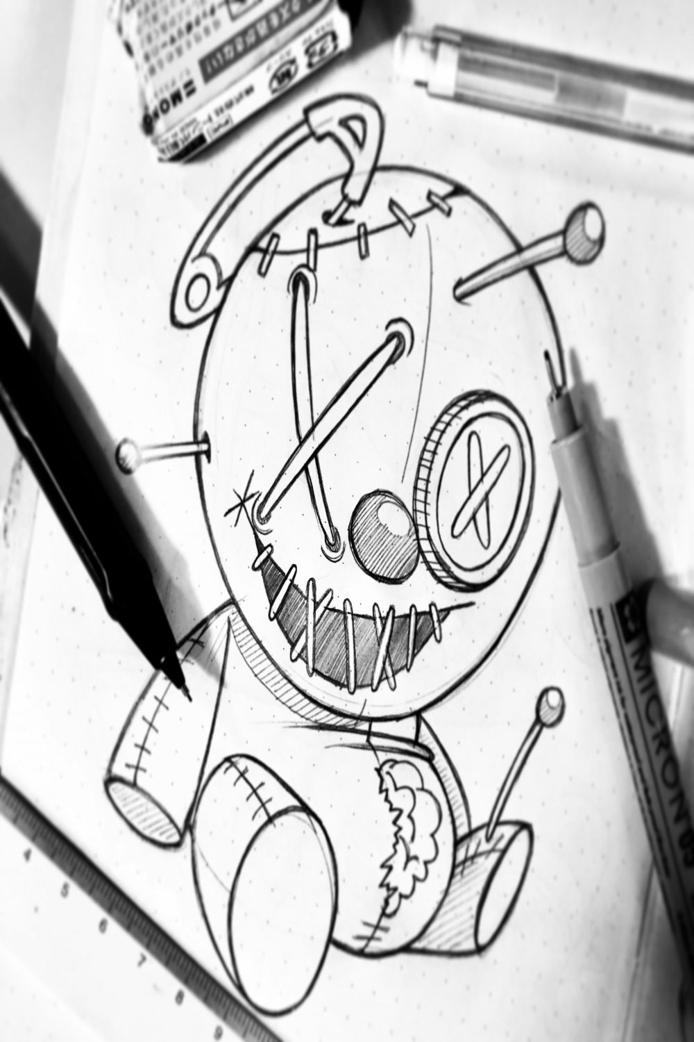 Voodoo  Graffiti drawing, Doodle art designs, Graffiti style art