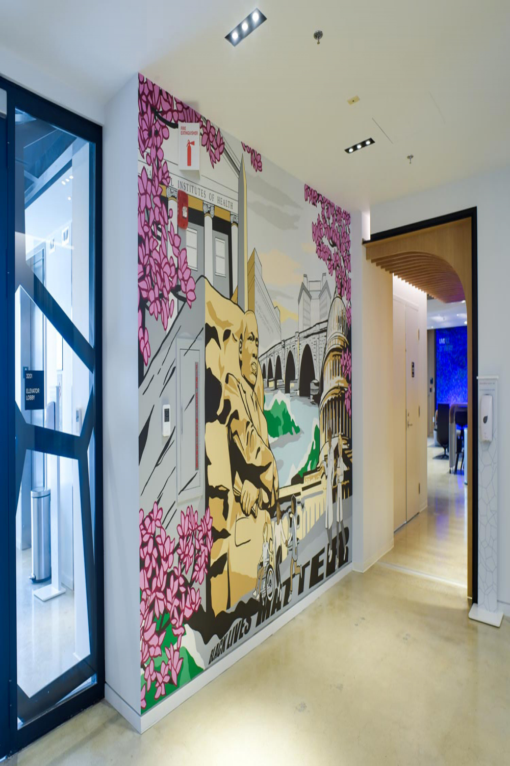 Wall Murals for Offices  Corporate Graffiti Art