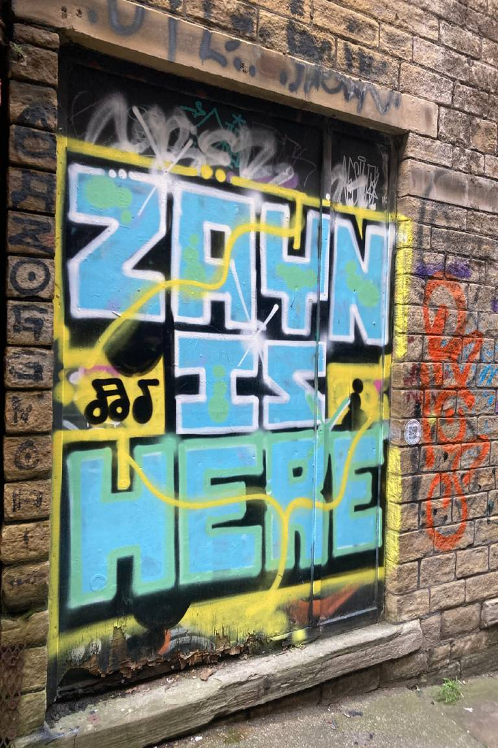 Zayn Is Here by Unkown - Street Art Cities