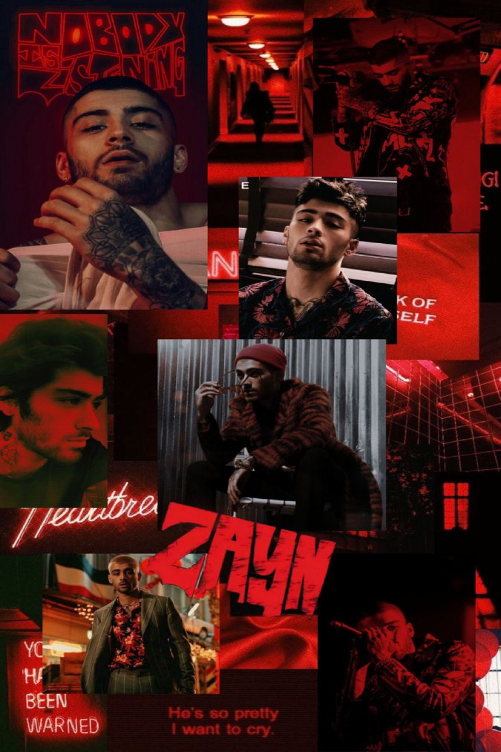 Zayn Malik Red AestheticZayn Malik Wallpaper in   Zayn malik