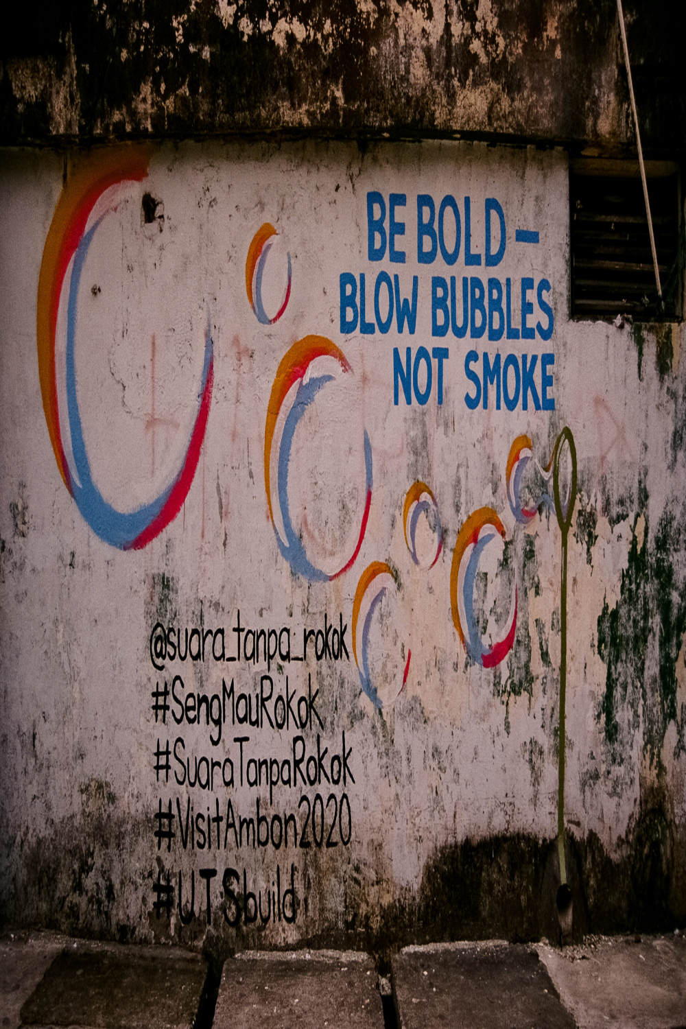 Anti-Tobacco Street Murals in Indonesia — emilyung