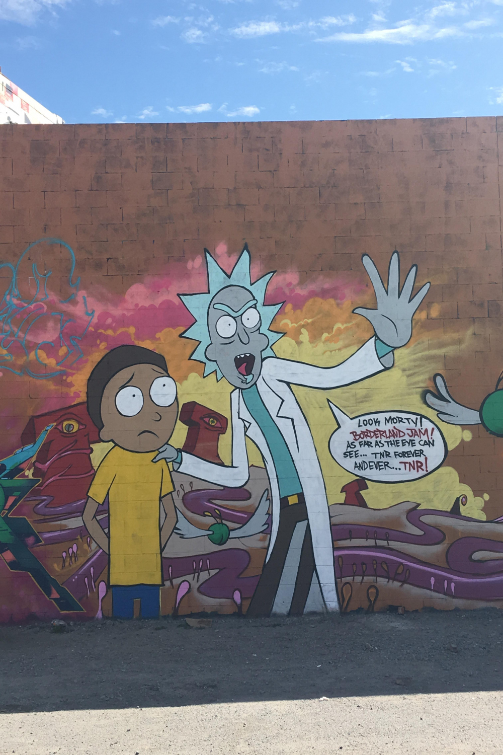 Awesome Rick and Morty street art in my hometown! : r/rickandmorty