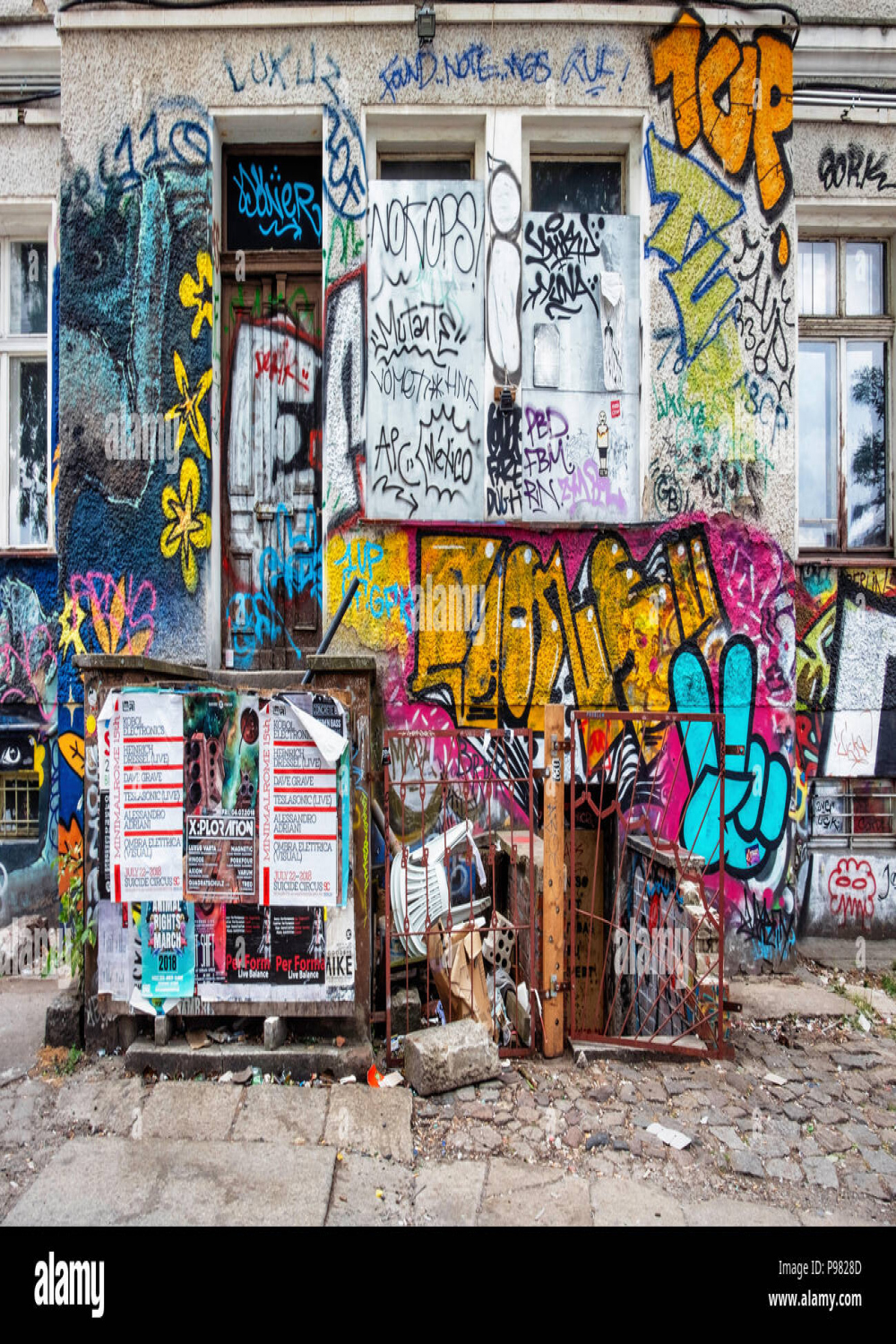 Berlin, Friedrichshain, RAW-Gelände