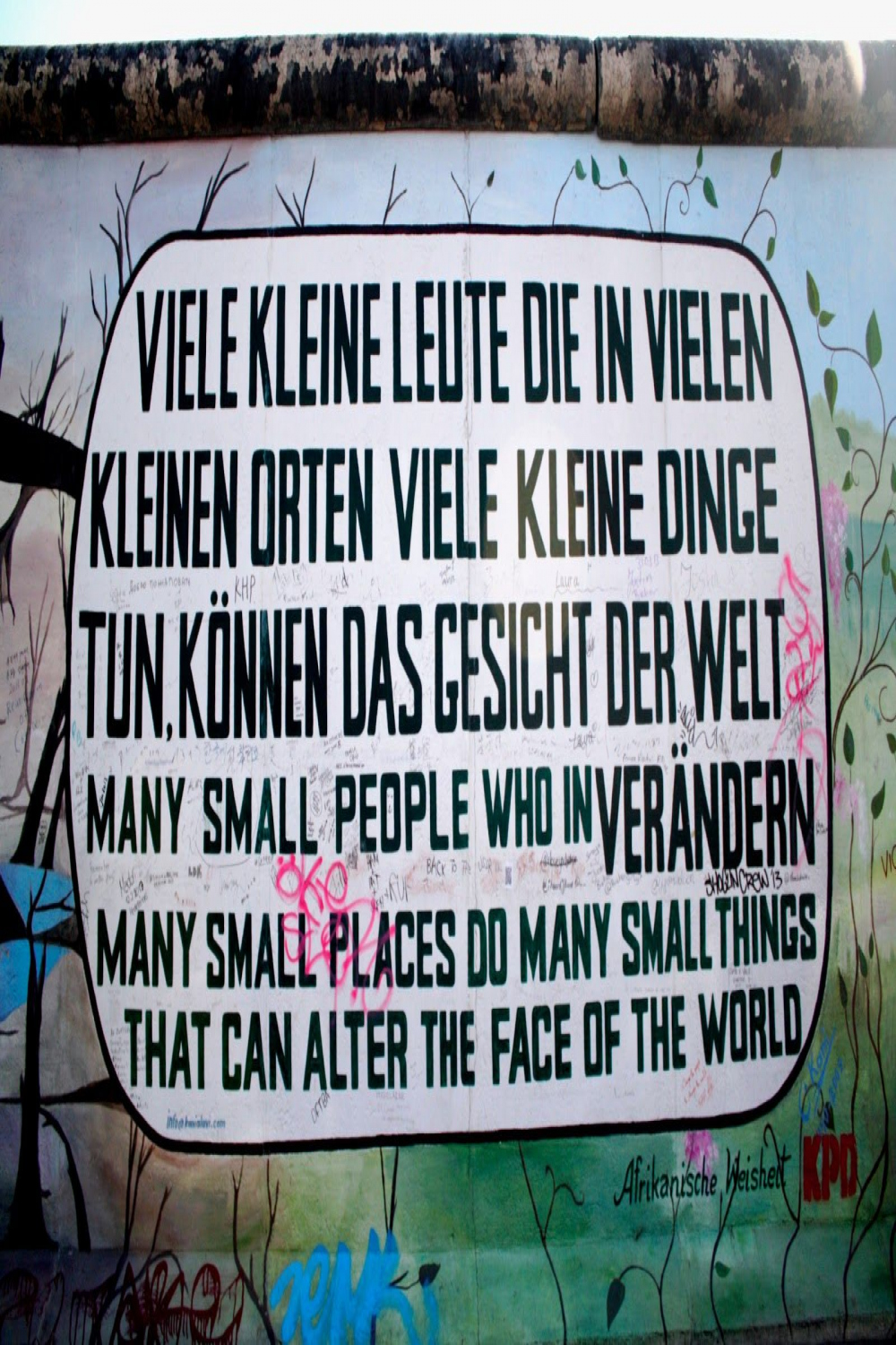 berlin wall graffiti quotes - Google Search  Graffiti quotes