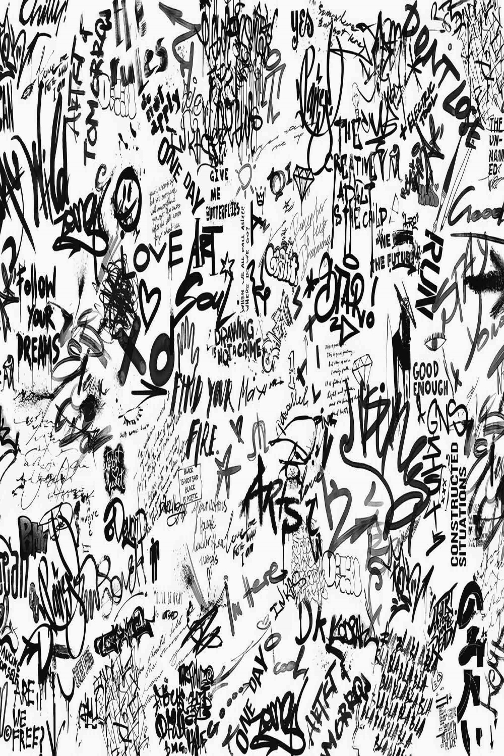 Black and White Graffiti