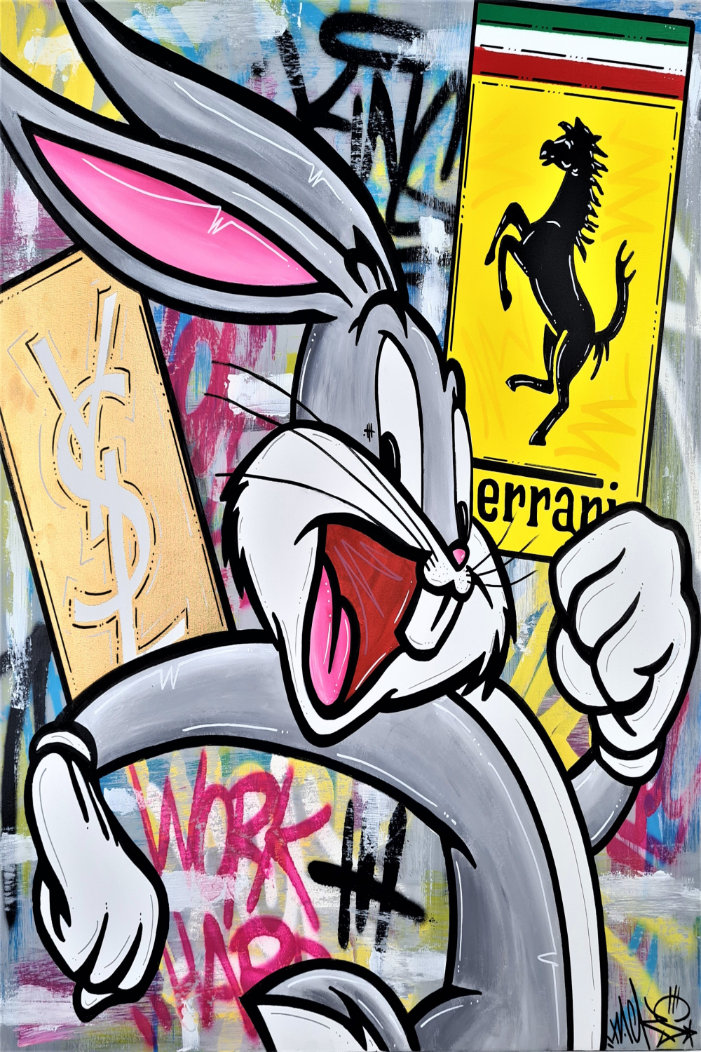 Bugs Bunny in the Street