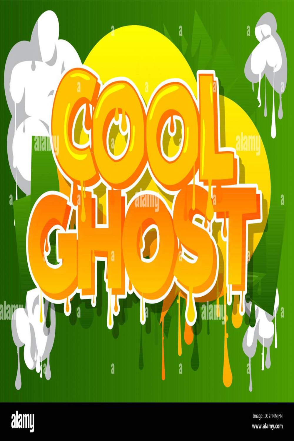 Cool Ghost. Graffiti tag