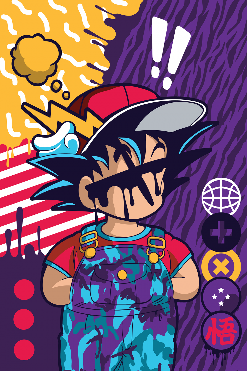 DBZ PopArt - Illustration & Character Design on Behance