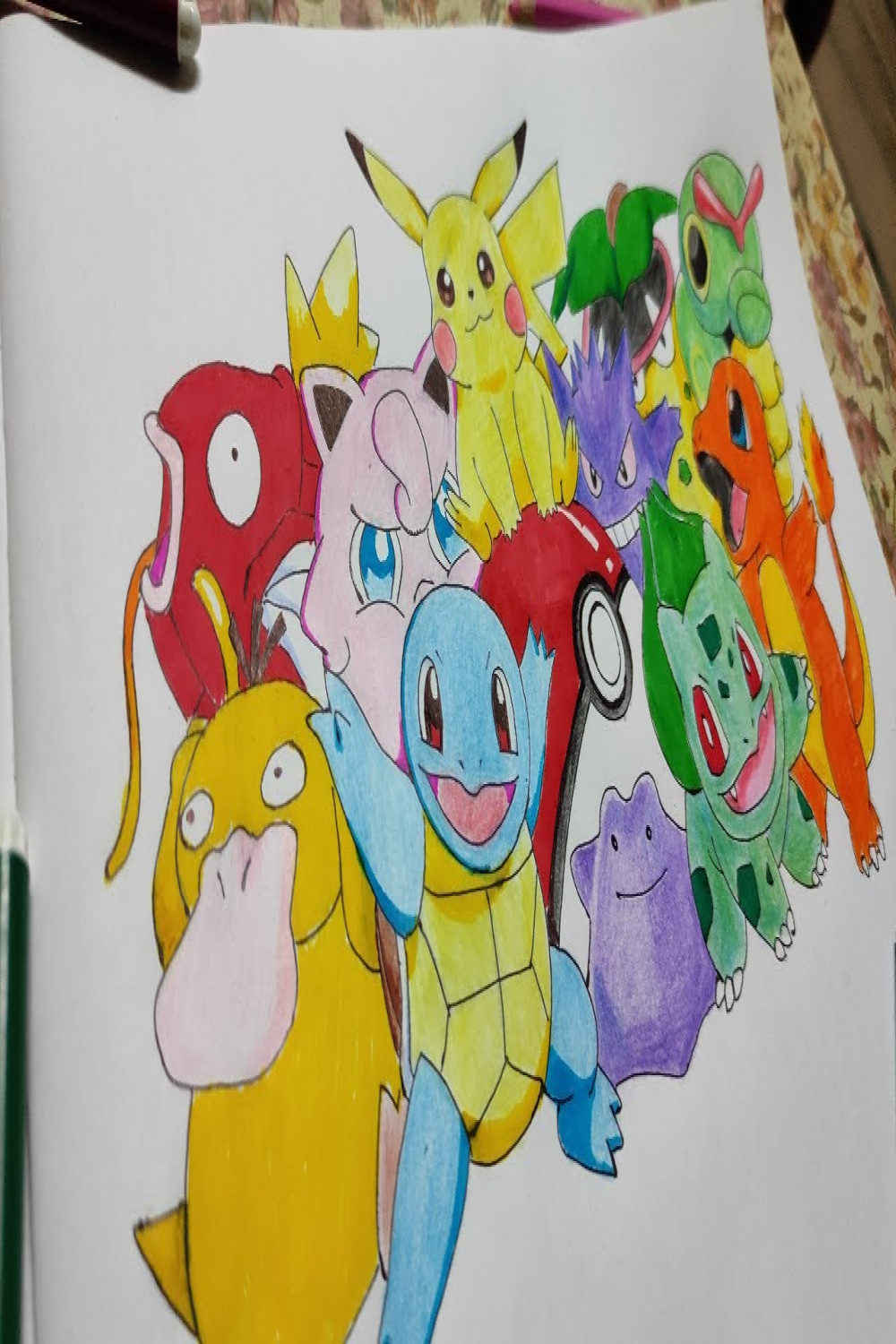 Doodle Art  How to Draw Pokemon Doodle art