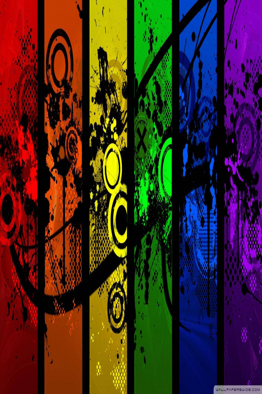 Download Graffiti Rainbow Graphic Wallpaper  Wallpapers