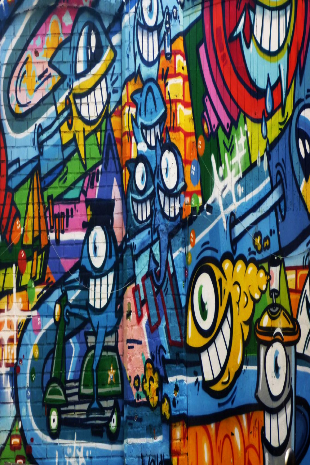 Download wallpaper x graffiti, art, bright, wall widescreen