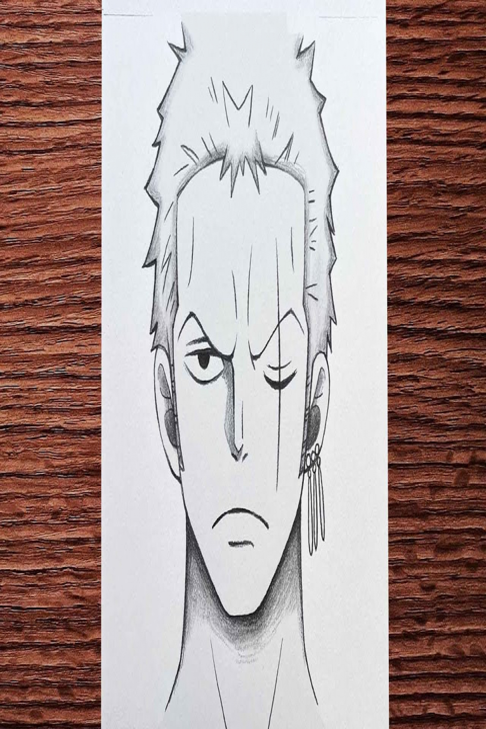 Easy to draw  How to draw anime boy Zoro - [One Piece]  Anime drawing