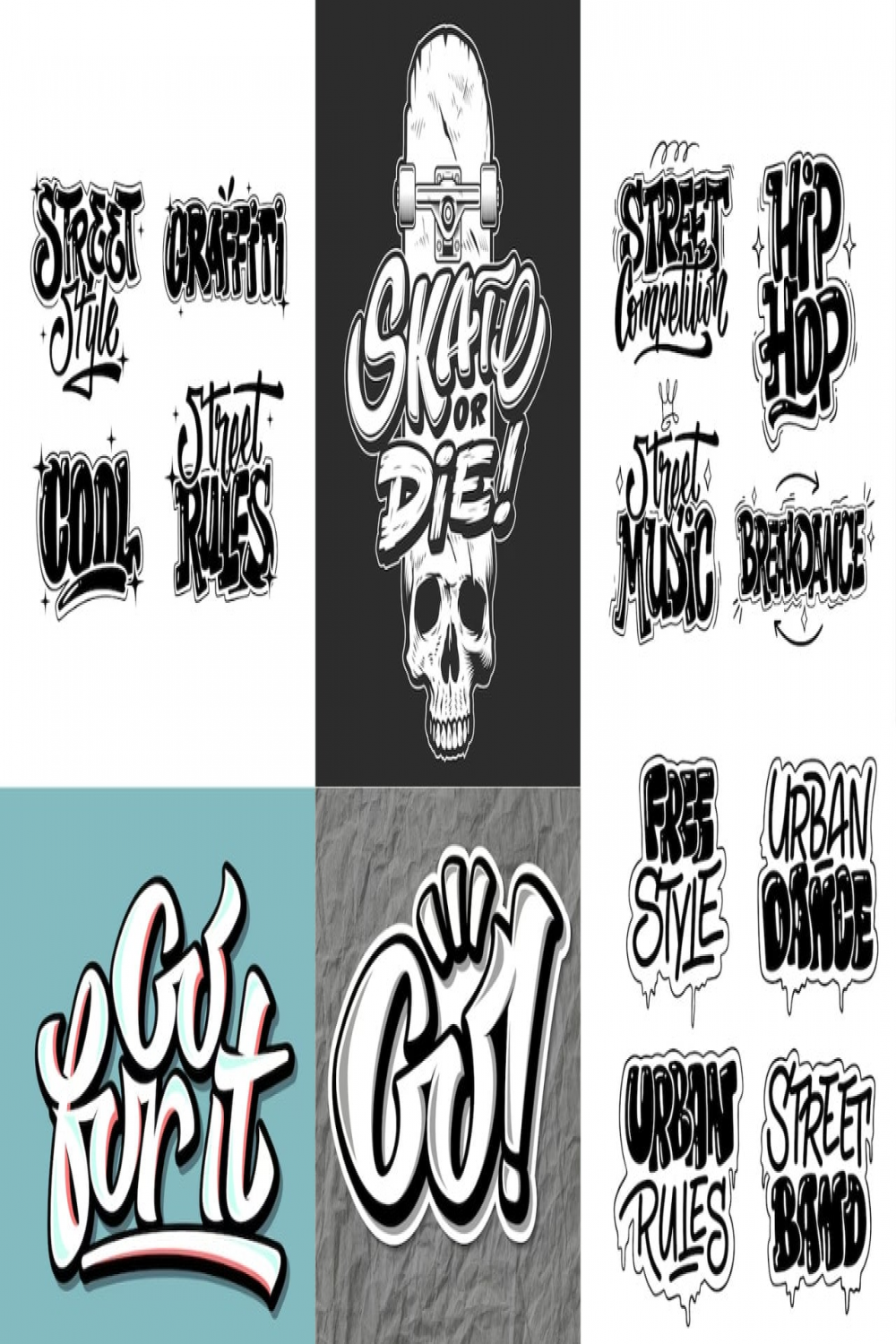 Erstellen Sie knallharte Graffiti-Logo-Designs, Texte und Aufkleber