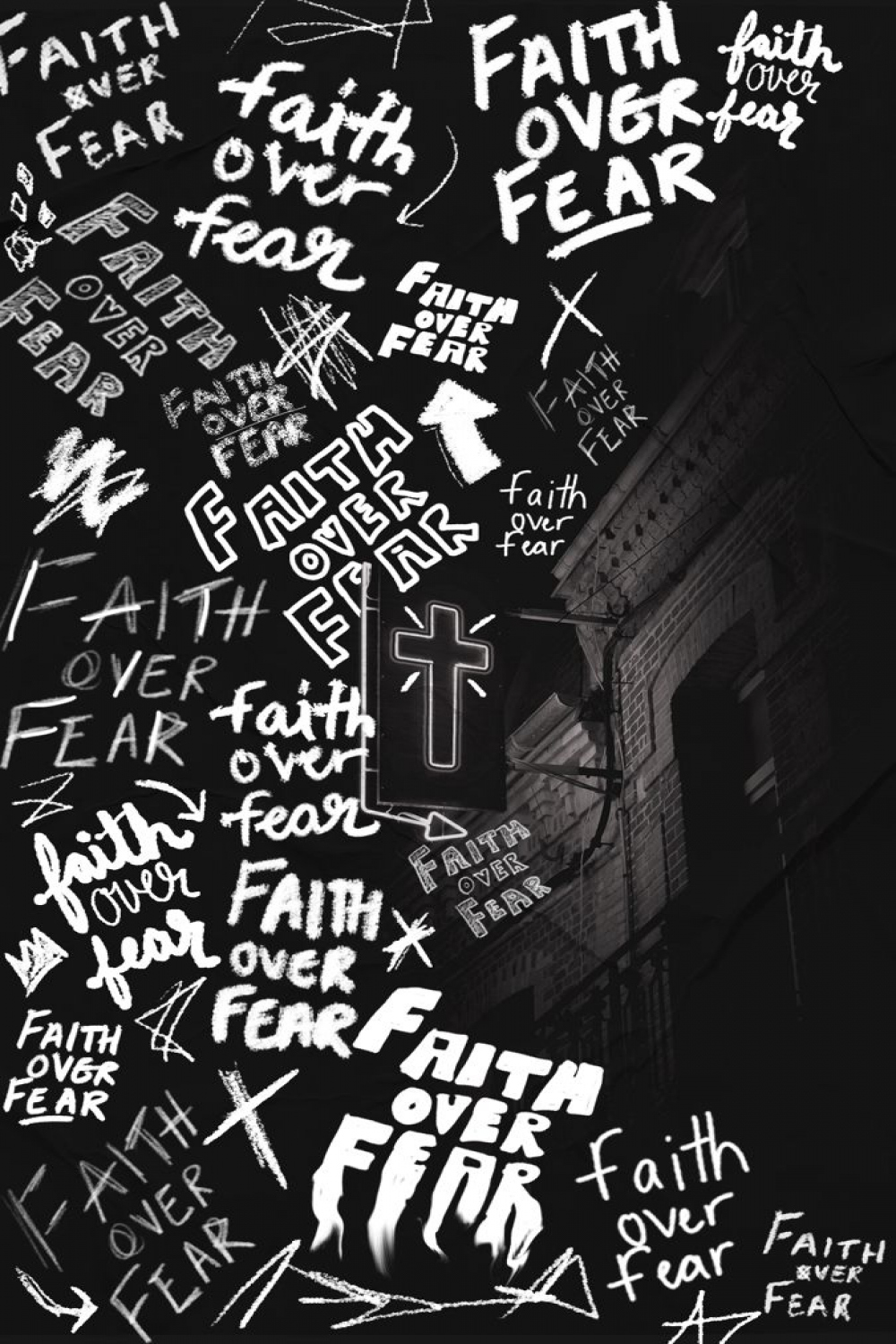 Faith over fear  Faith over fear, Christian wallpaper, Faith > fear